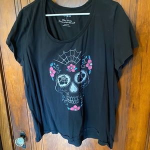 Torrid Sugar Skull T Shirt